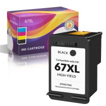 HP 67XL Black Ink Cartridge High Yield Remanufactured