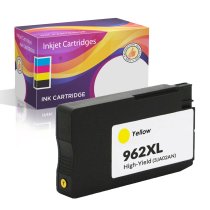 Remanufactured HP 962XL Yellow Ink Cartridge, High-Yield