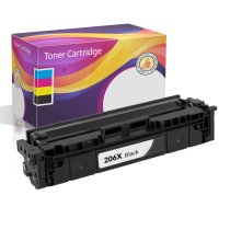 Compatible HP 206X Black Toner Cartridge