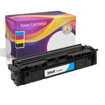 Compatible HP 206X Cyan Toner Cartridge