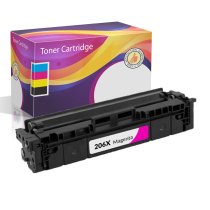 Compatible HP 206X Magenta Toner Cartridges