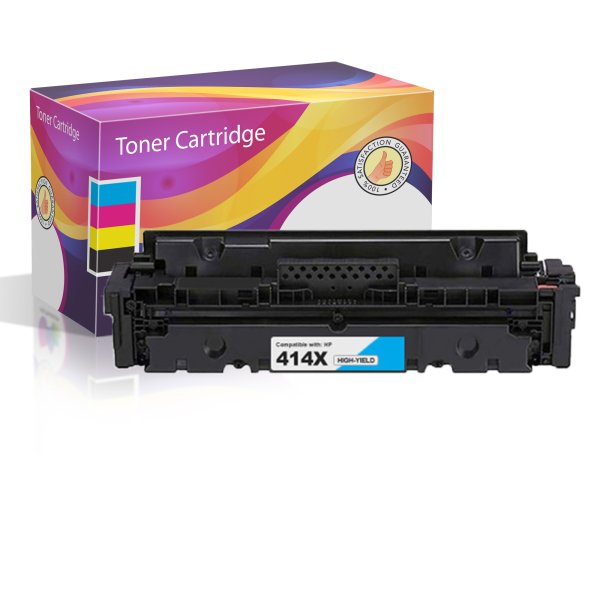 Compatible HP 414X Cyan Toner Cartridges