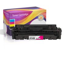 Compatible HP 414X Magenta Toner Cartridges