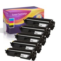 Compatible HP 94A Toner Cartridges Set of 5