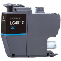 Compatible Brother LC401XL Cyan Ink Cartridge