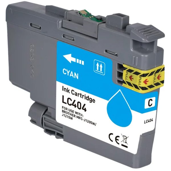 Compatible Brother LC404 Cyan Ink Cartridges