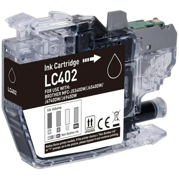 Compatible Brother LC402 Black Ink Cartridge