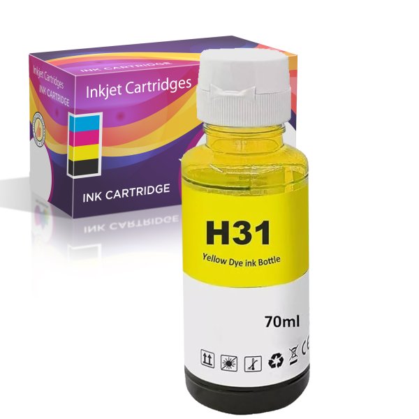 Replacement HP 31 Yellow Ink Bottle