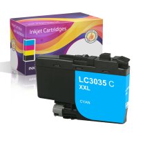 Compatible Brother LC3035 Cyan Ink Cartridge