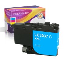 Brother LC3037 Super High-Yield Cyan Compatible Ink Cartridge