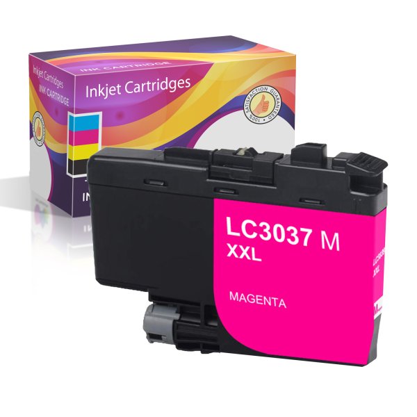 Brother LC3037 Super High-Yield Magenta Compatible Ink Cartridge