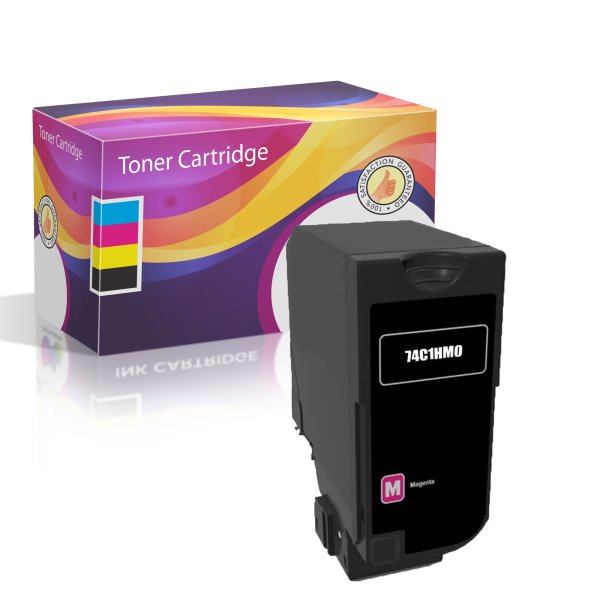 Compatible Lexmark 74C1HM0 Magenta Toner Cartridge