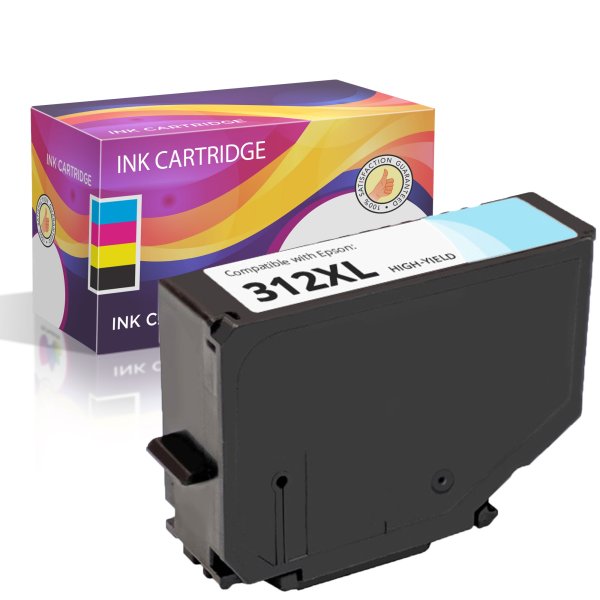 Remanufactured Epson 312XL Light Cyan Ink Cartridge