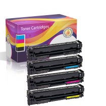 Compatible HP 204A Black, Cyan, Magenta, Yellow Toner Cartridges