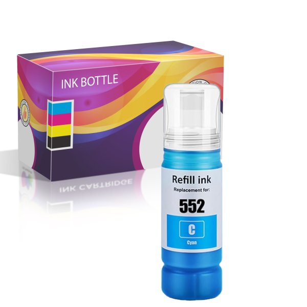 Epson 552 Cyan Compatible Ink Bottle