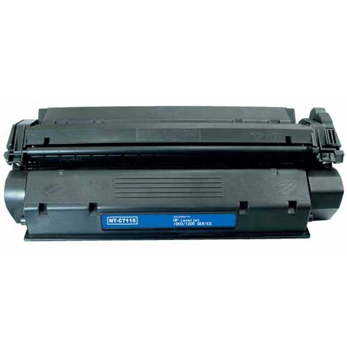 KLM Remanufactured HP 15X Toner Cartridge, HP C7115X