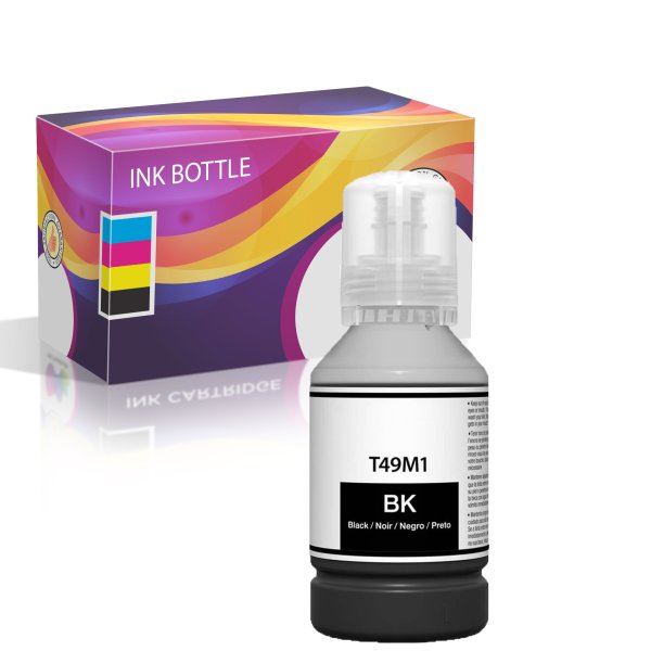 Epson T49M Black Compatible Ink Bottle