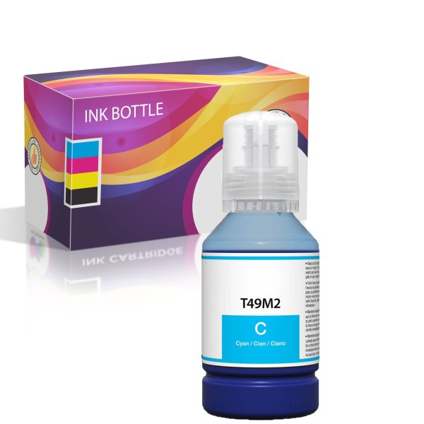 Epson T49M Cyan Compatible Ink Bottle