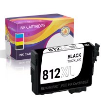 Epson 812XL Black Remanufactured Ink Cartridge