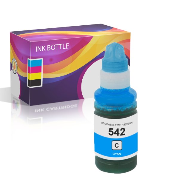 Epson 542 Cyan Compatible Ink Bottle