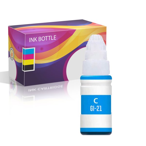 Canon GI-21 Cyan Compatible Ink Bottle