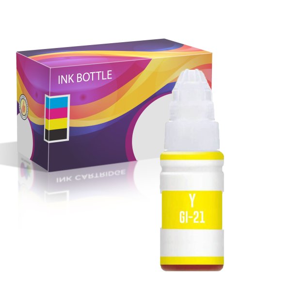 Canon GI-21 Yellow Compatible Ink Bottle