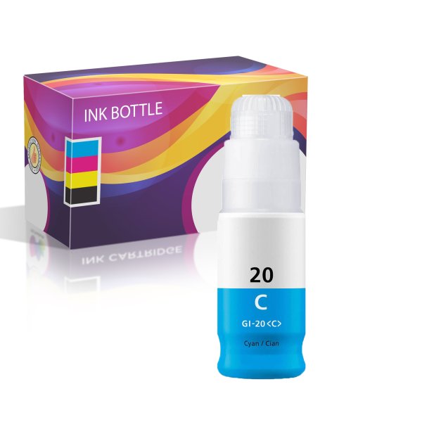 Canon GI-20 Cyan Compatible Ink Bottle