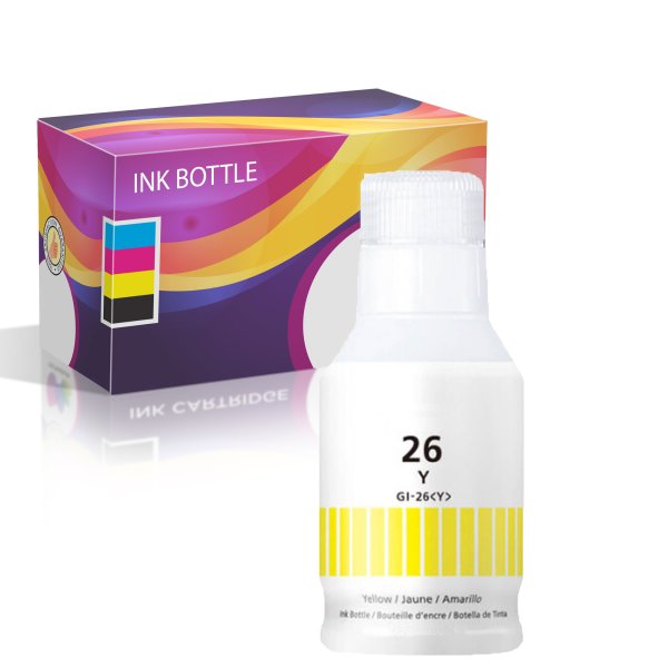 Canon GI-26 Yellow Compatible Ink Bottle