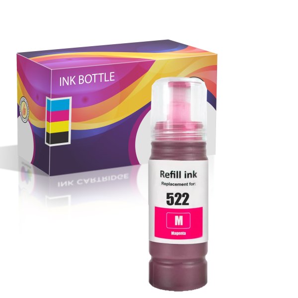 Epson T522 Magenta Compatible Ink Bottle