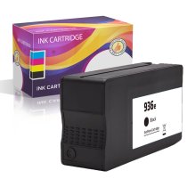 Remanufactured HP 936e Black Ink Cartridge - 4S6V6LN - High Yield