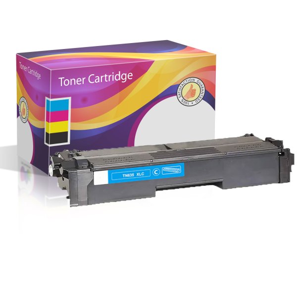 Compatible Brother TN635XL Cyan Toner Cartridge | High Yield