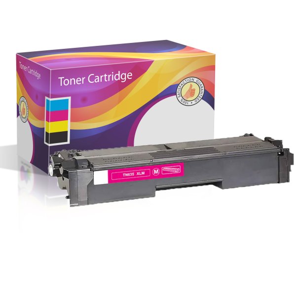 Compatible Brother TN635XL Magenta Toner Cartridge | High Yield