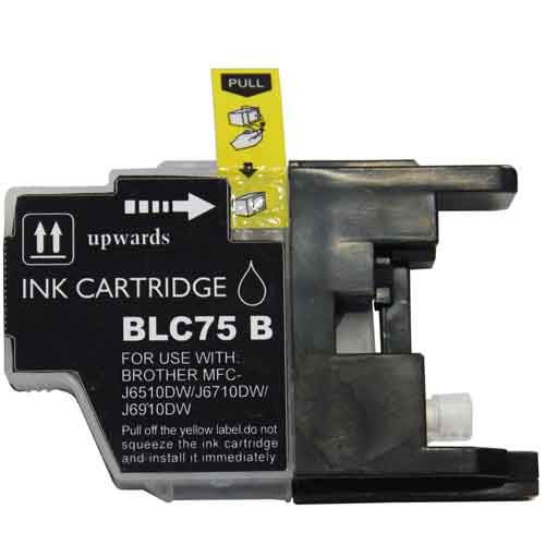 Compatible Brother LC75BK Black Ink Cartridge