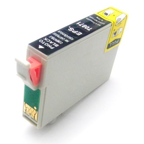 Remanufactured Epson T0871 Photo Black Ink Cartridge (T087120)