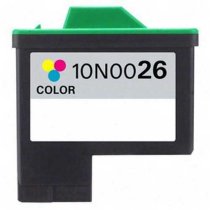 Remanufactured Lexmark 26 Color Ink Cartridge (10N0026)