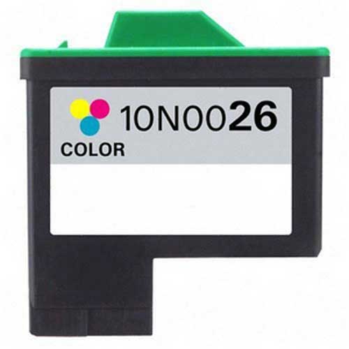 KLM Remanufactured Lexmark 26 Color Ink Cartridge (10N0026)