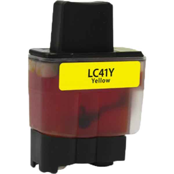 Compatible Brother LC41Y Yellow Ink Cartridge