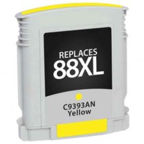 KLM Remanufactured HP 88XL Yellow Ink Cartridge (C9393AN)