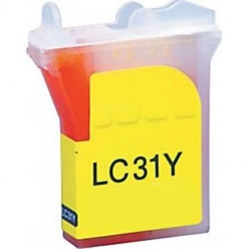 Compatible Brother LC31Y Yellow Ink Cartridge