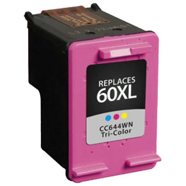 Remanufactured HP 60XL Tri-color Ink Cartridge