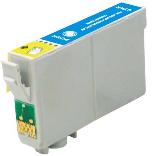 Remanufactured Epson T0882 Cyan Ink Cartridge (T088220)