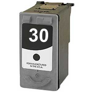 KLM Remanufactured Canon PG-30 Black Ink Cartridge