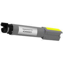 Compatible Okidata 43459301 Yellow High Yield Toner Cartridge